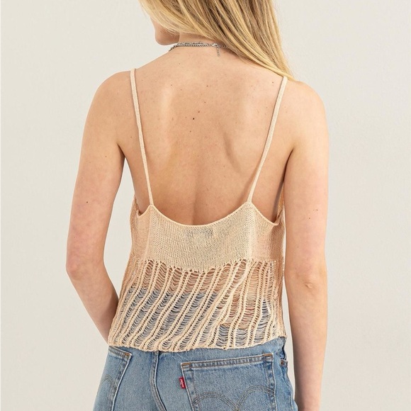 Cardigan Cream Bohemian Top NWT - Picture 4 of 7